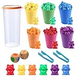 Bären Zählen Set Montessori Mathe...